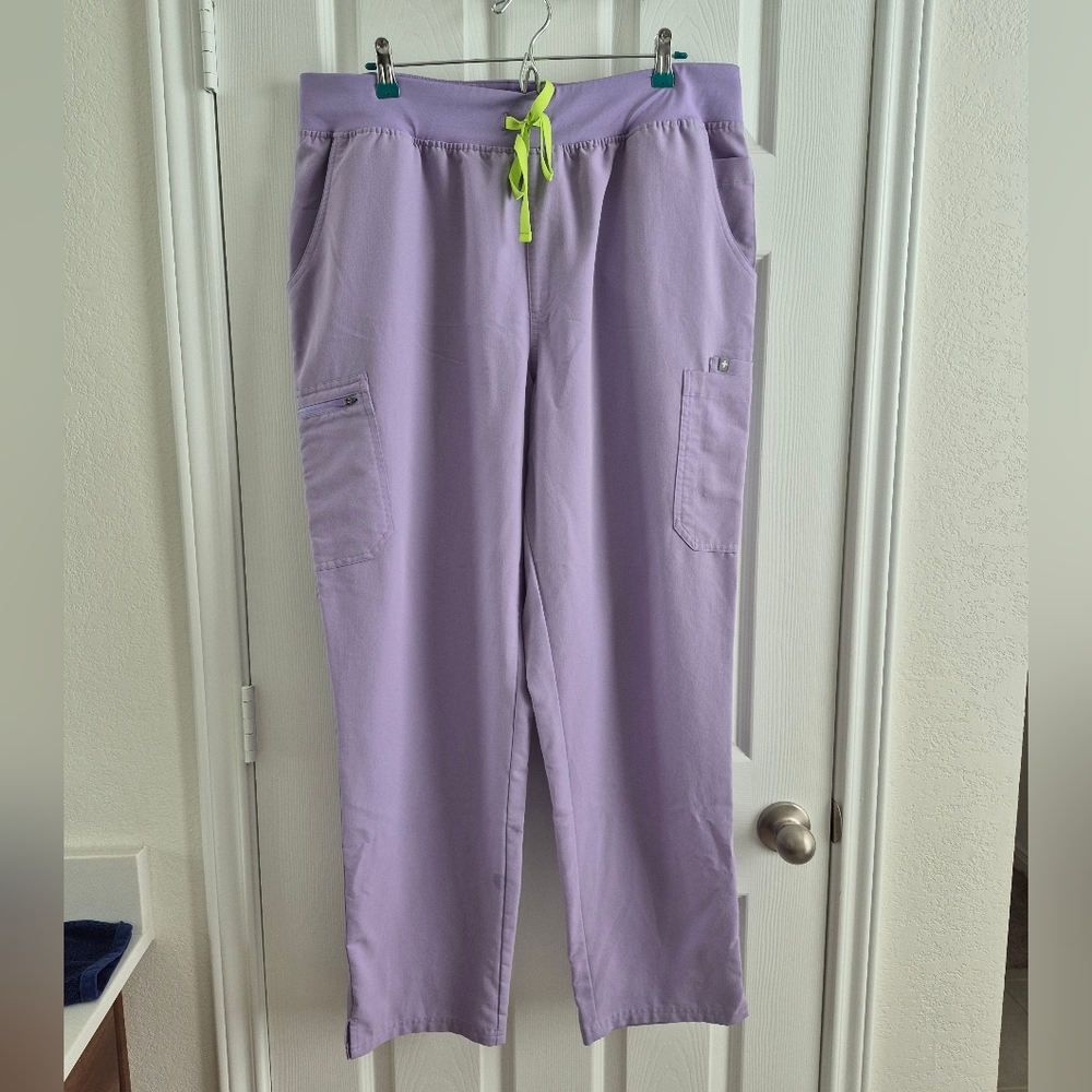 Figs 3XL Tall Lavender Dew HWYola Scrub Pant